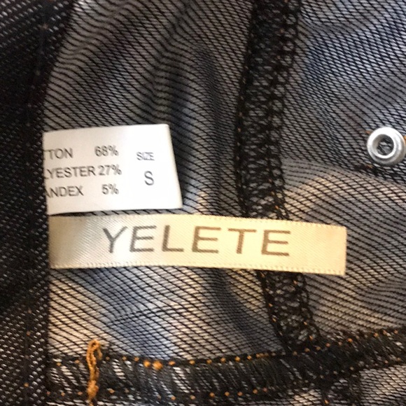 DENIM BLUE CAPRI JEGGING-COLOR MAY VARY-PRICE FIRM - Picture 7 of 8